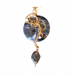 Sodalite, Howlite and Moonstone Necklace